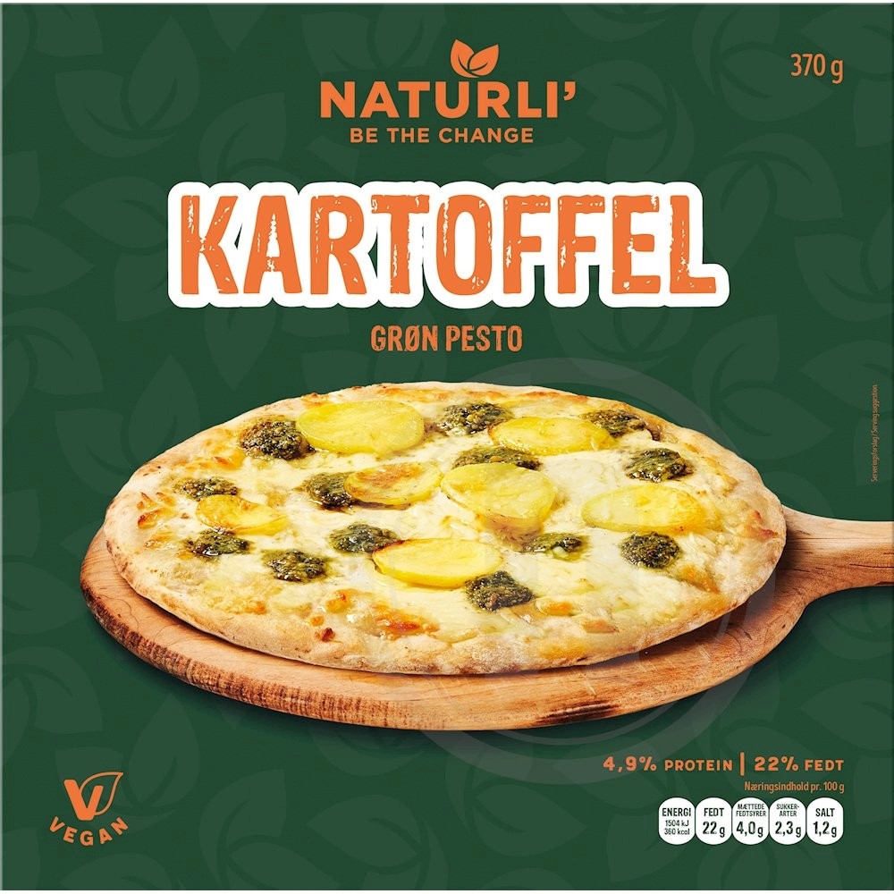 Naturli Kartoffelpizza