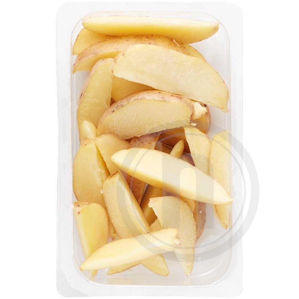 Kartofler Skåret og Klar til Brug