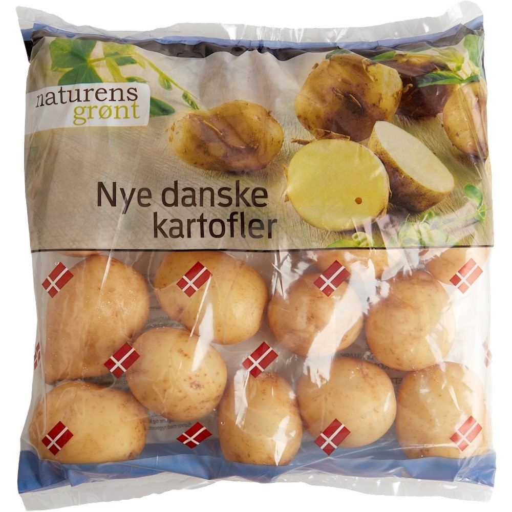 Kartofler vaskede