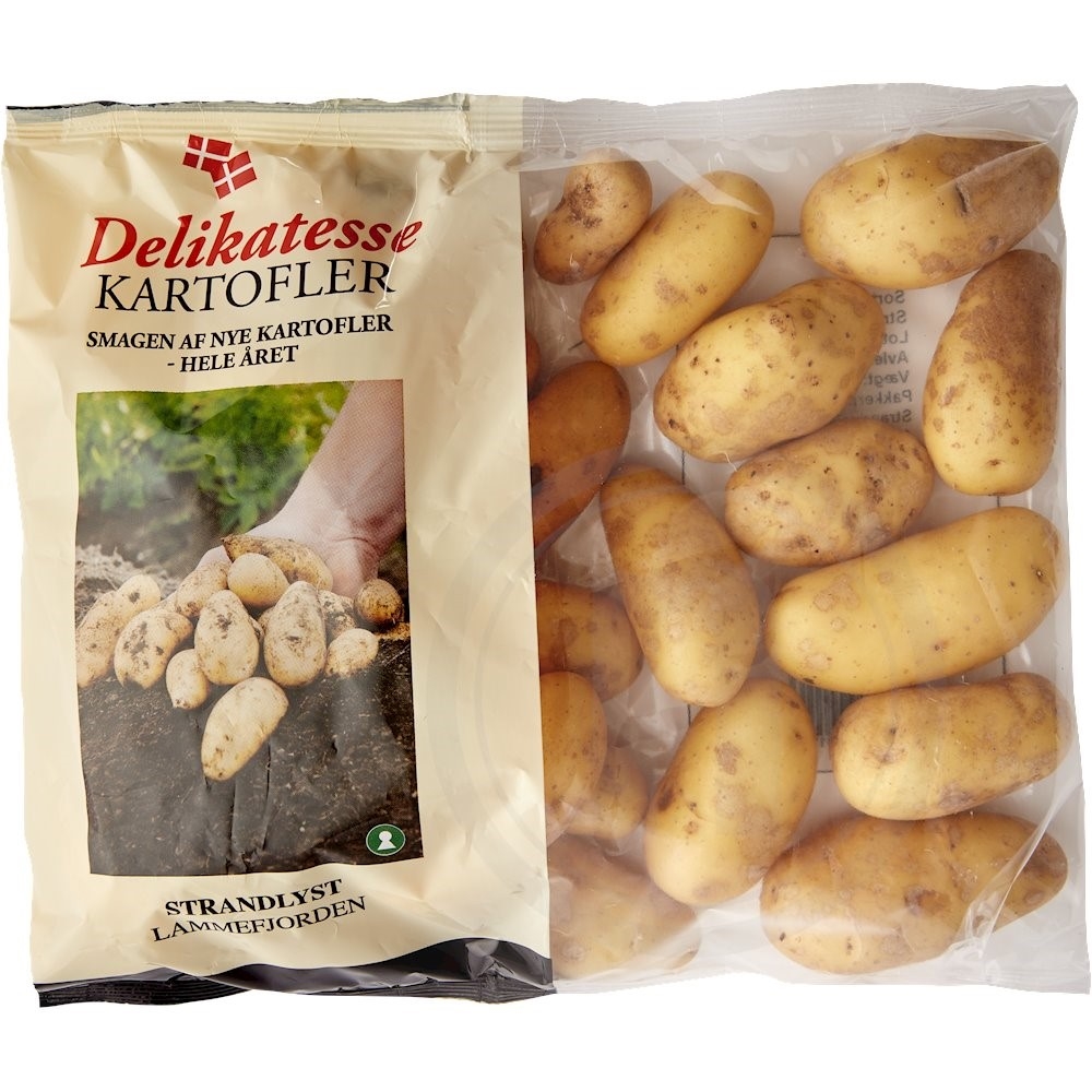Kartofler vaskede