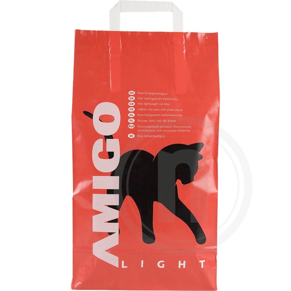 Amigo Light Kattegrus moler rødbrun