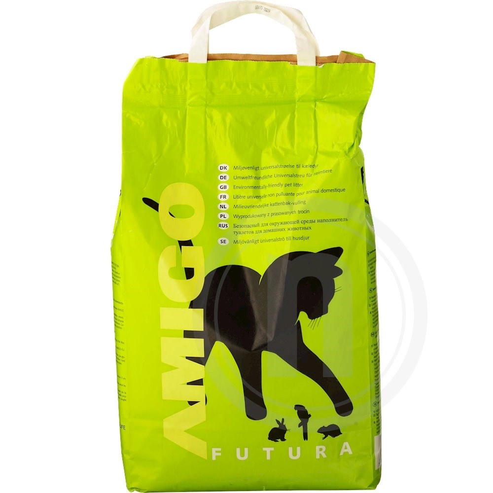 Amigo Futura Kattegrus træflakes