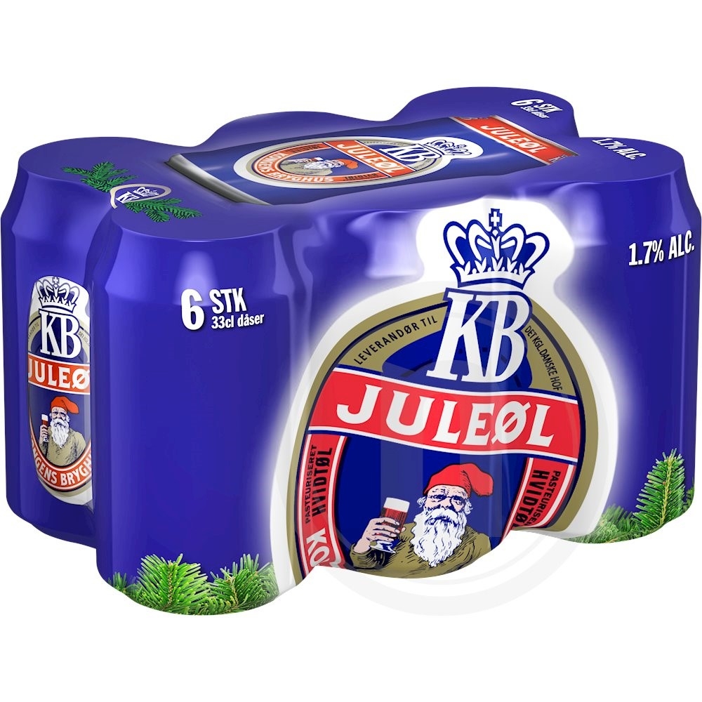KB Julehvidtøl 6-pak