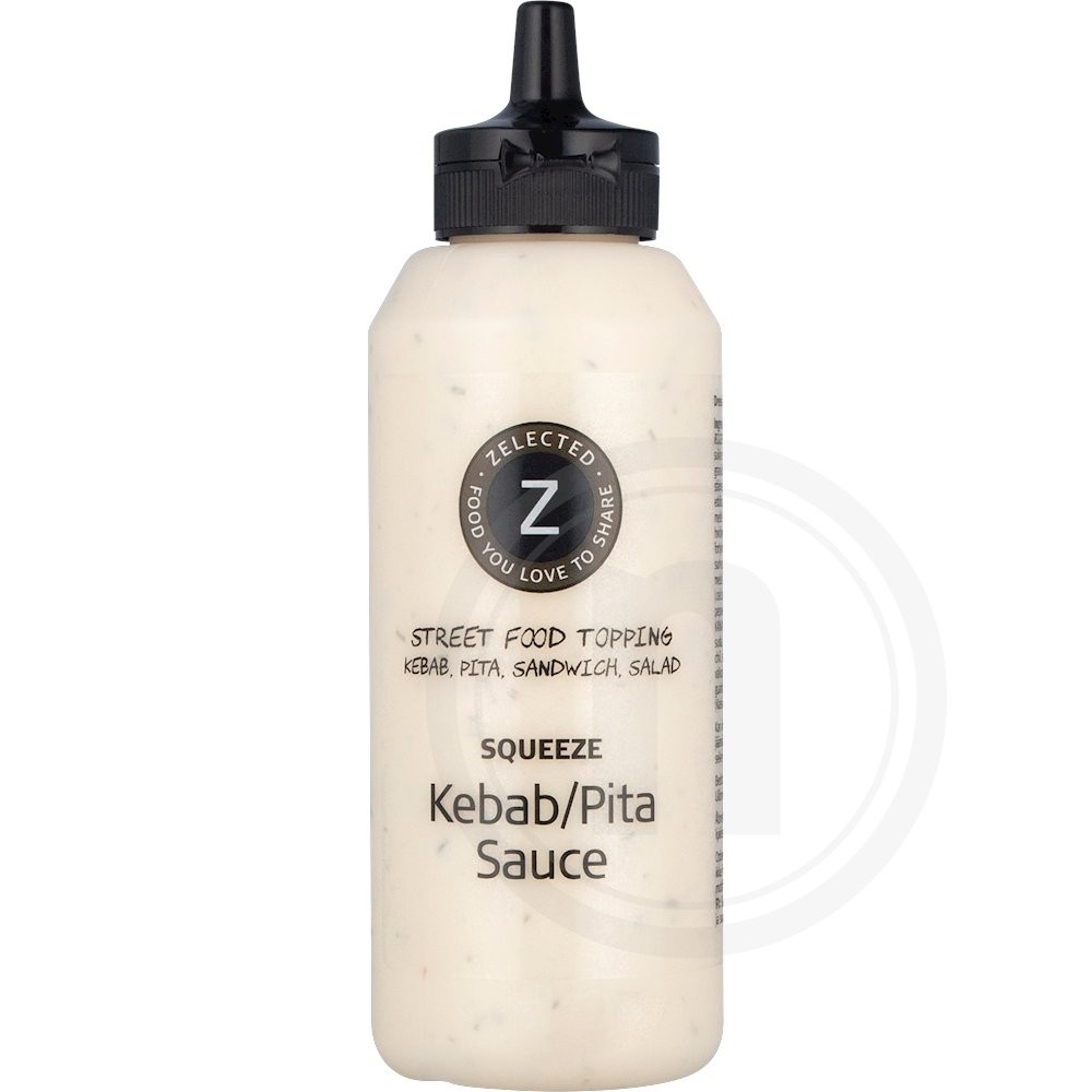 Kebab og pitasauce