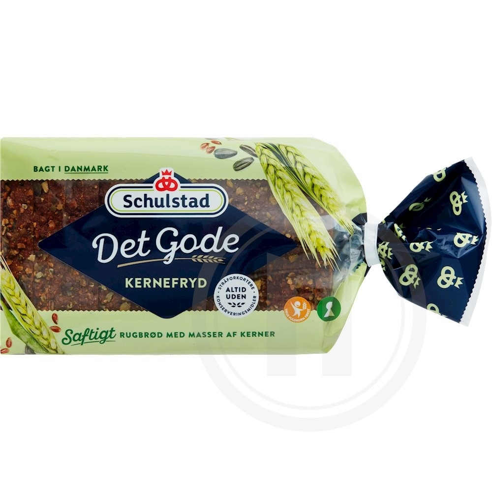 Schulstad Det Gode Kernefryd Rugbrød