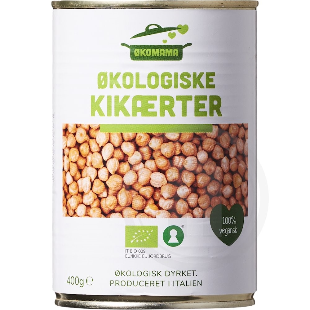 Kikærter øko.