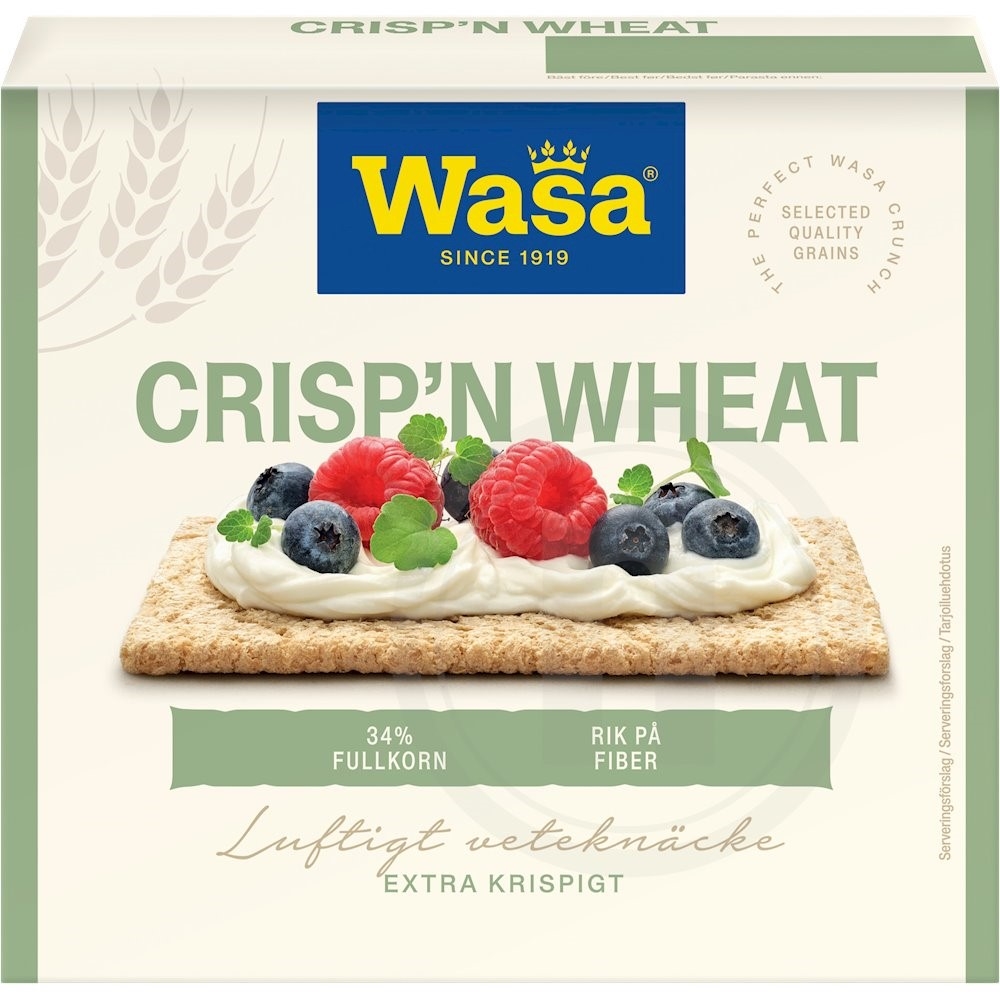 Knækbrød Crisp'n Wheat