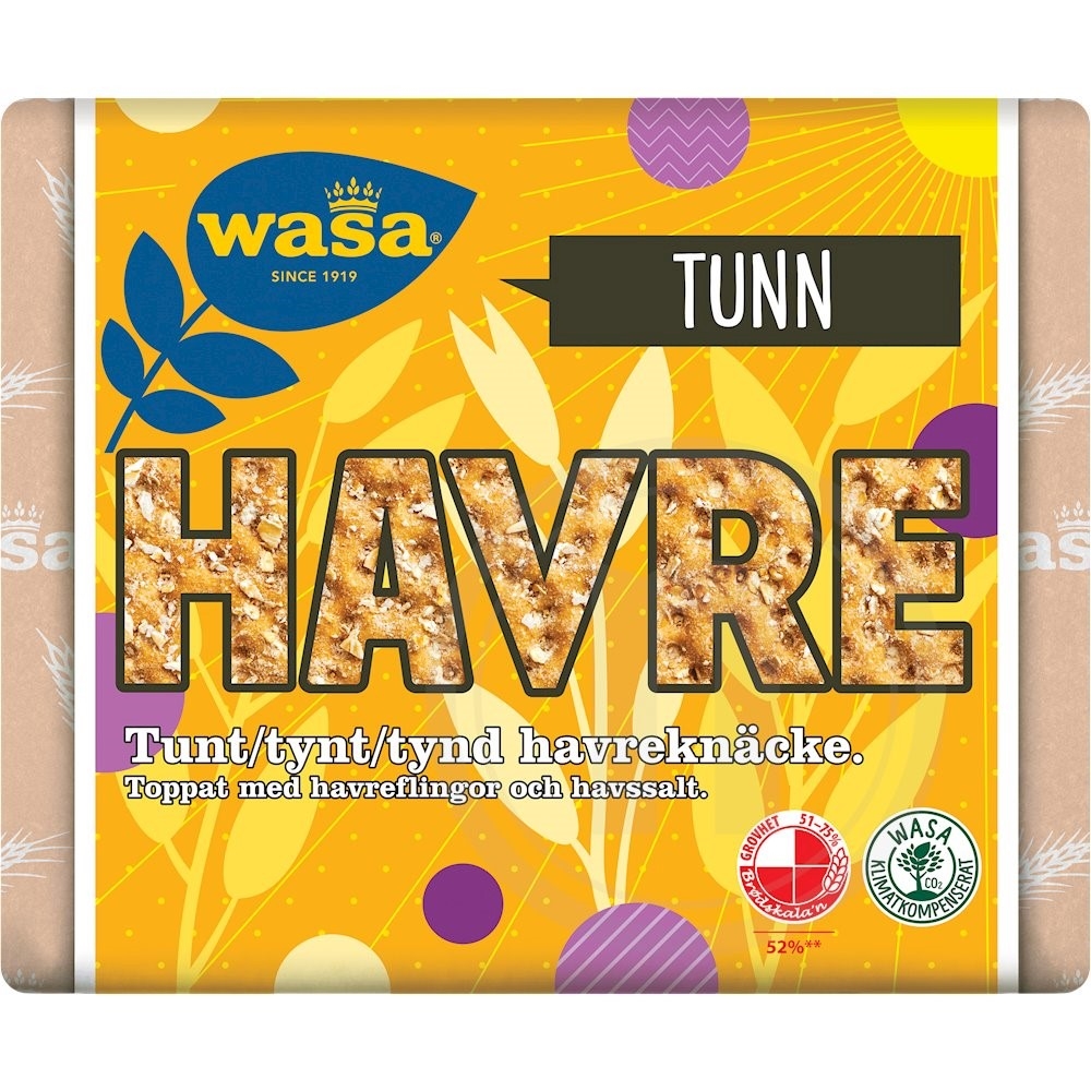 Kn kbr d havre fra wasa leveret med nemlig
