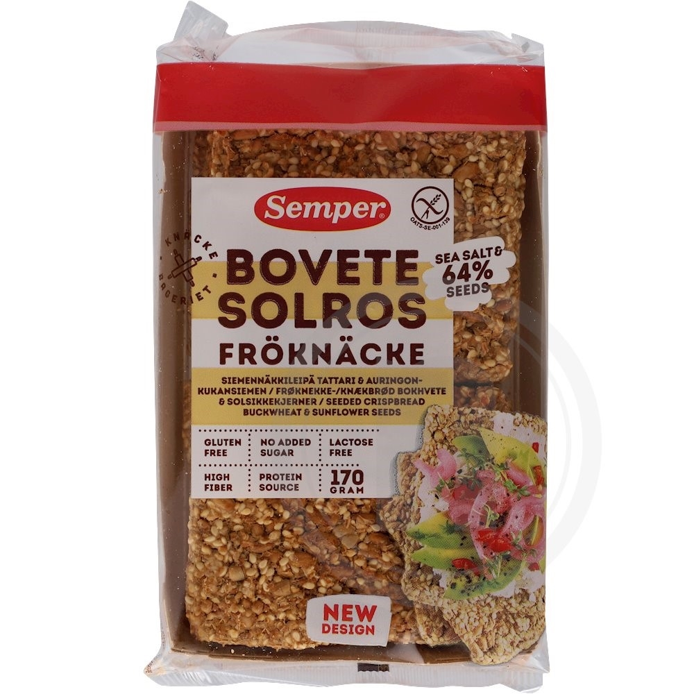Knækbrød med Boghvede, Glutenfri