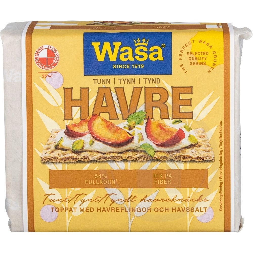 Knækbrød m. havre
