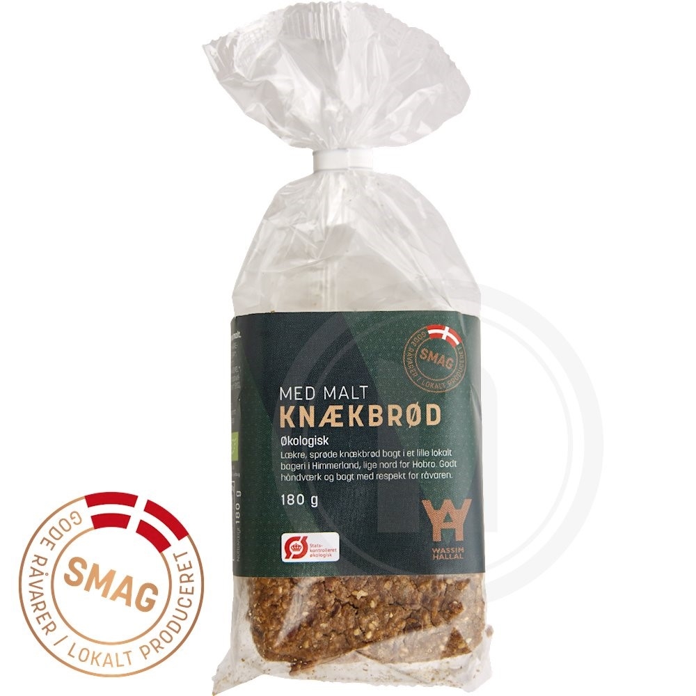 SMAG Knækbrød m. malt økologisk