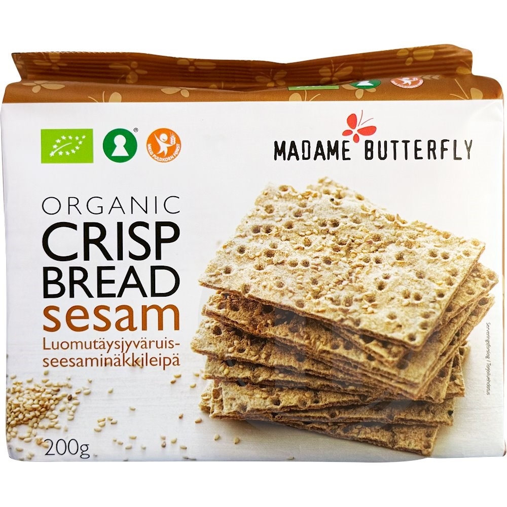 Knækbrød m. sesam øko.