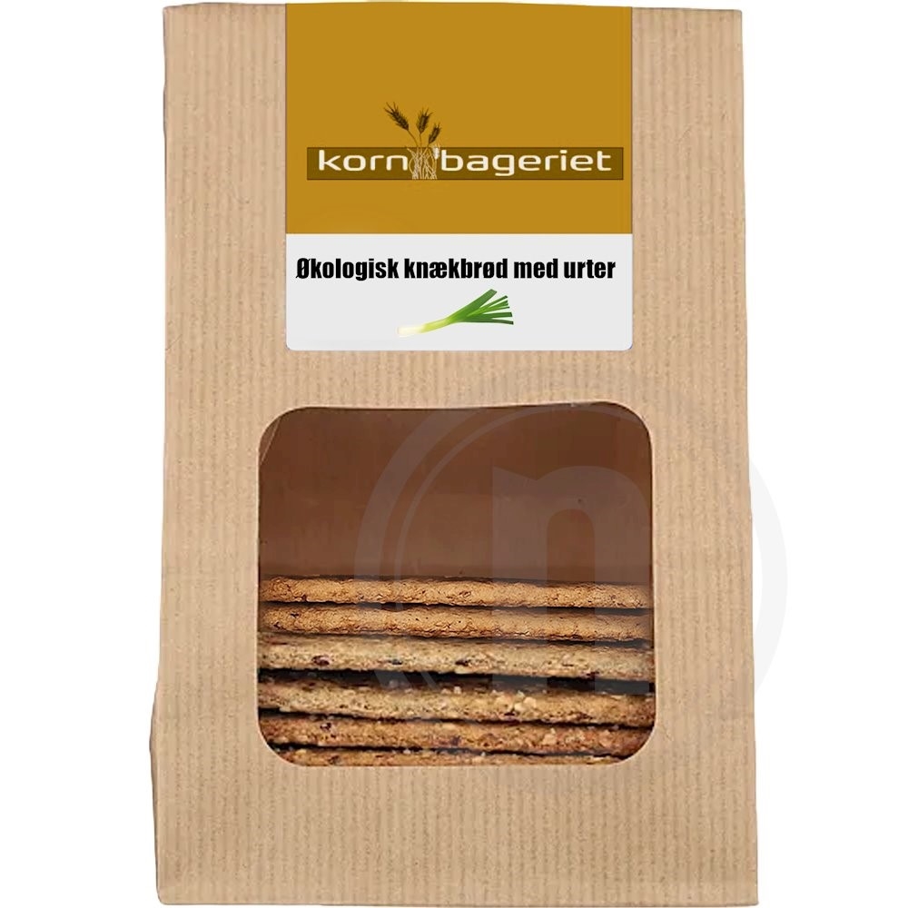 Kornbageriet Knækbrød med urter økologisk