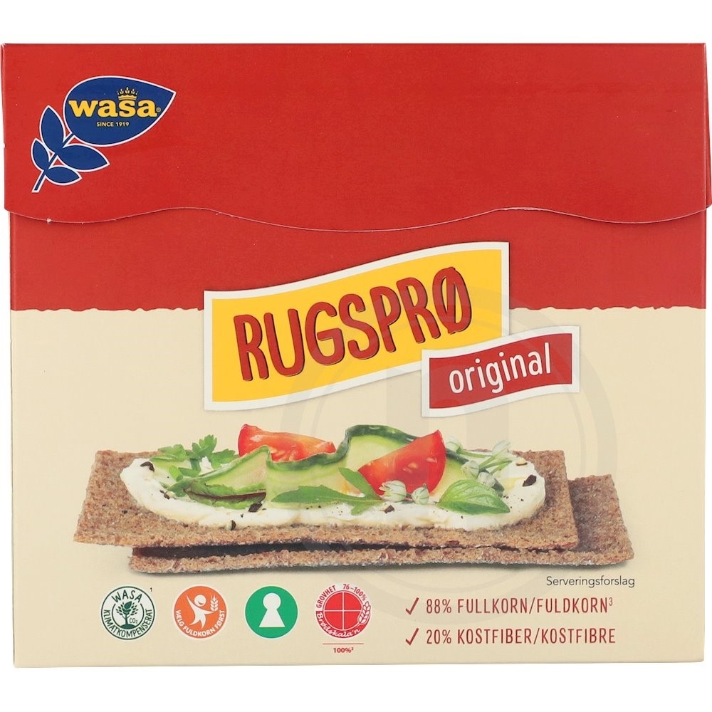 Wasa Knækbrød Rugsprø