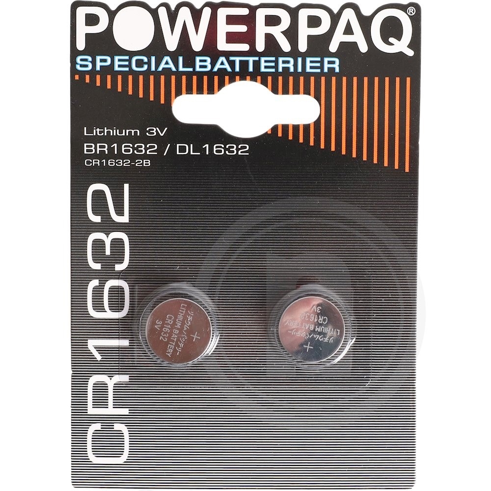 Knapcelle batterier CR1632