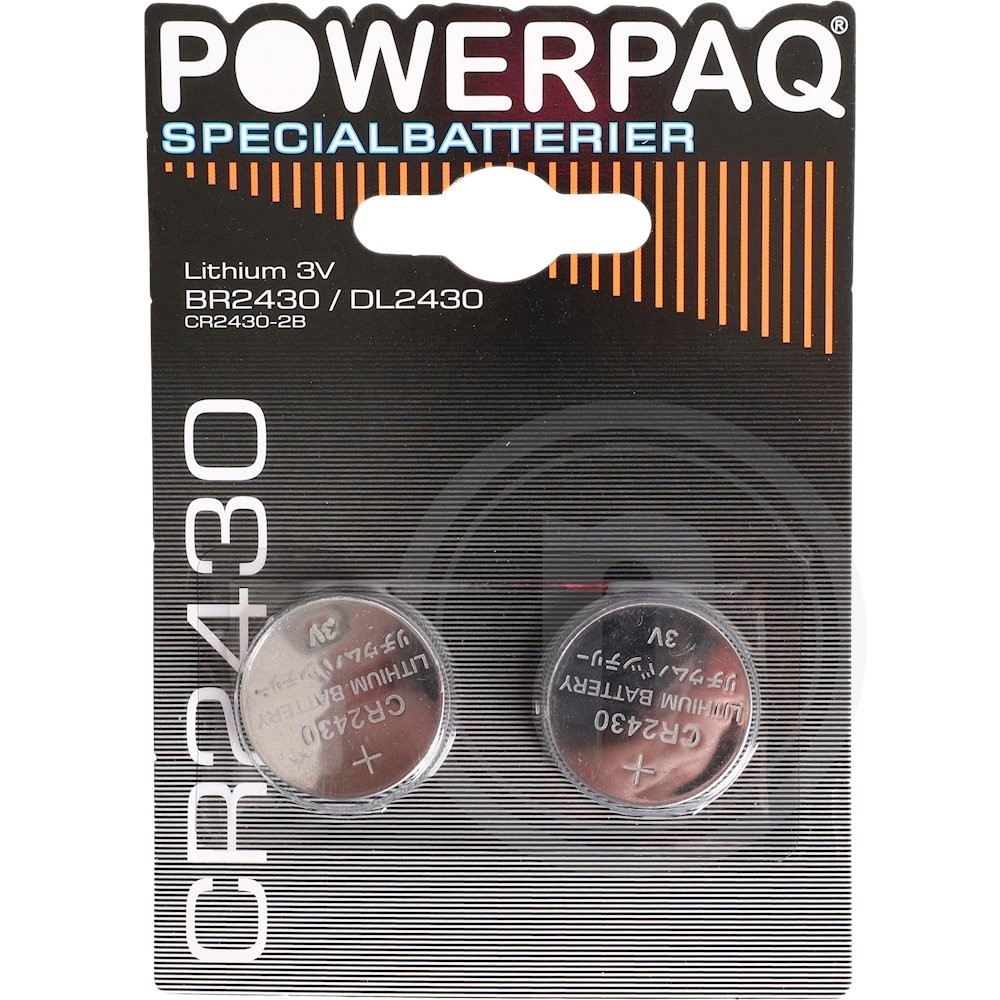 Knapcelle batterier CR2430 3V
