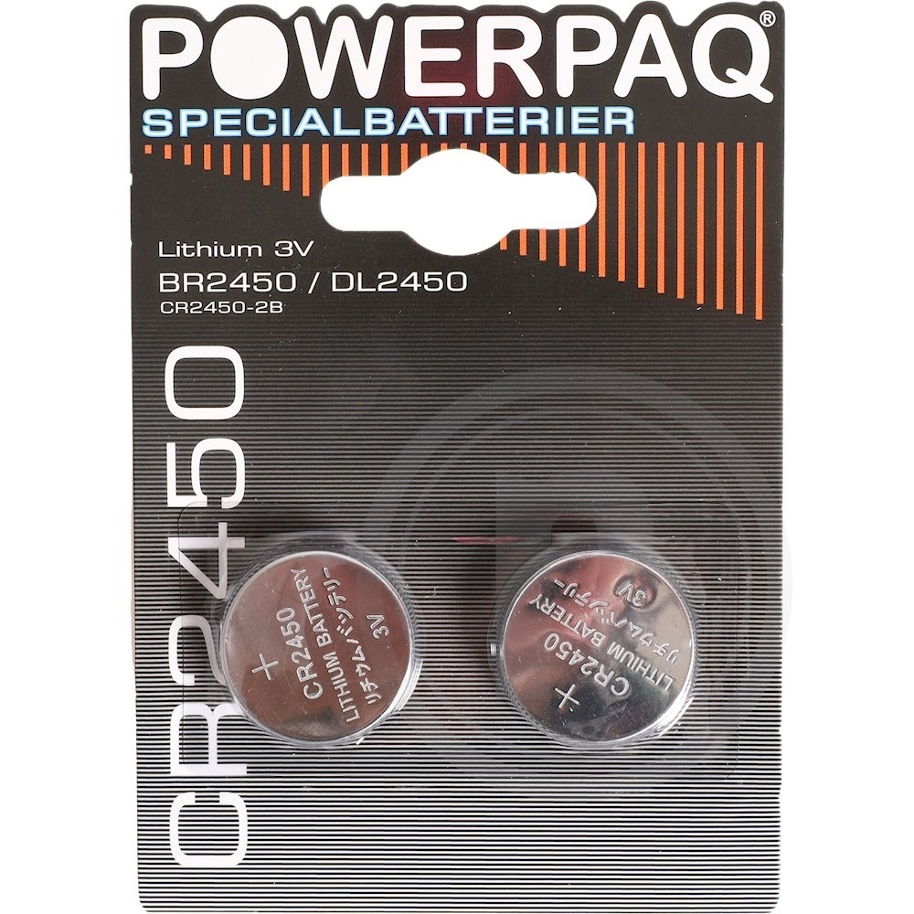 Knapcelle batterier CR2450 3V