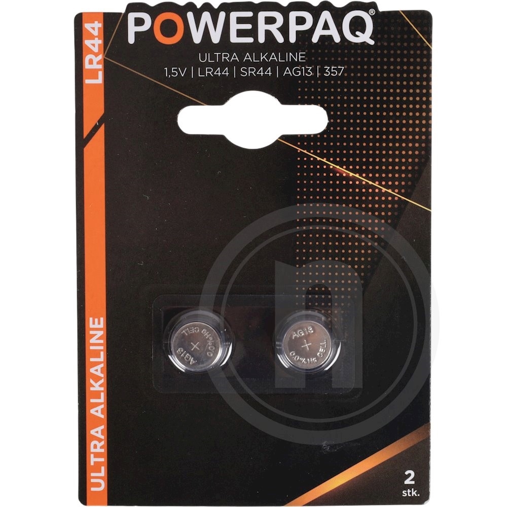 Powerpaq Alkaline Knapcelle LR44