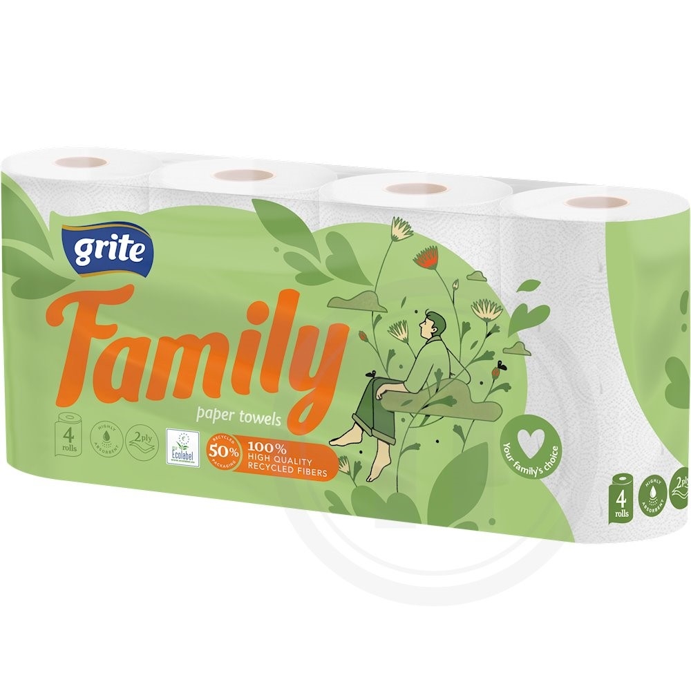 Grite Køkkenrulle 4 rl