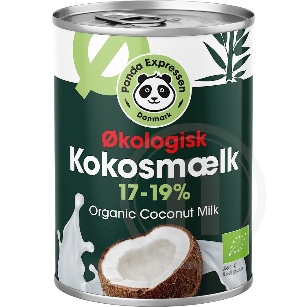 Kokosmælk 17-19% øko.