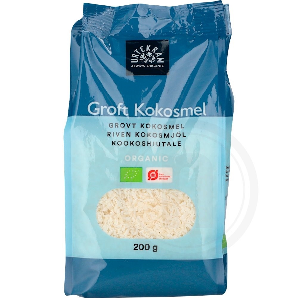Kokosmel (groft) øko.