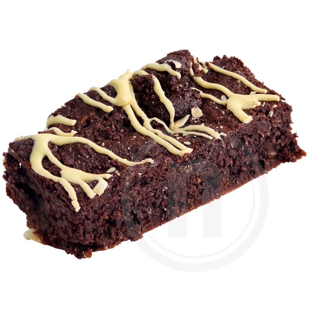 Kokossnitte m. chokolade øko.