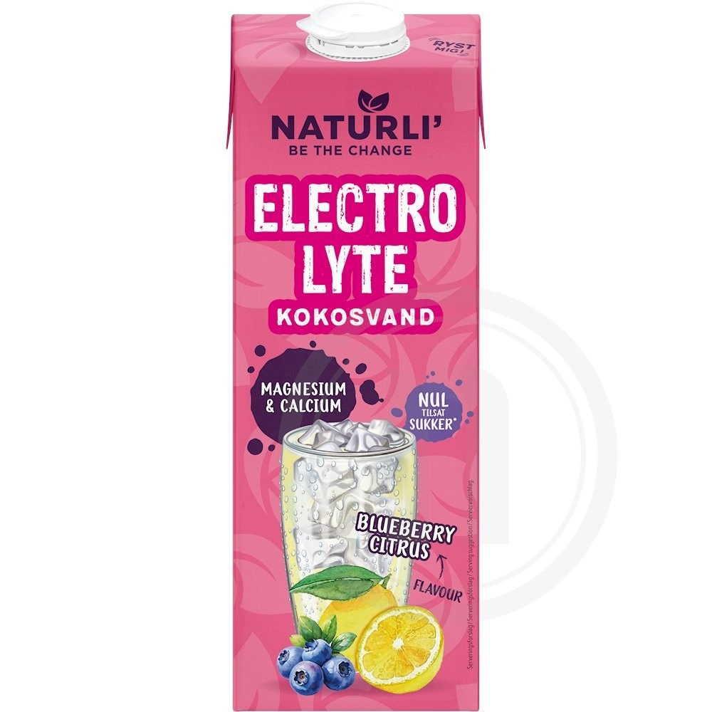 Kokosvand m. elektrolytter