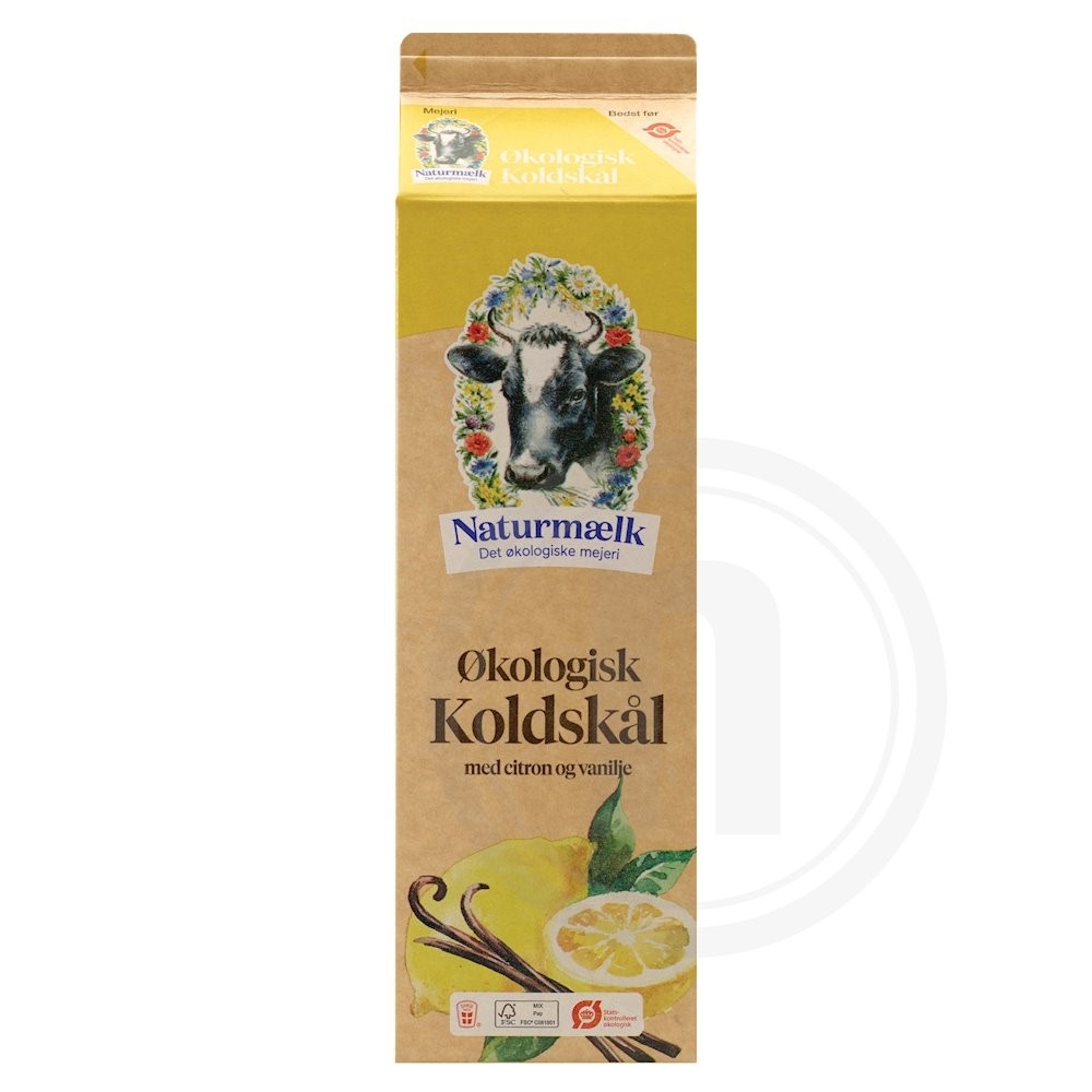 Naturmælk Koldskål med Citron og Vanilje Økologisk