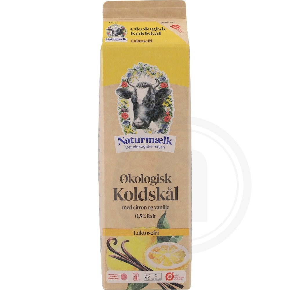 Naturmælk Koldskål m. citron øko. laktosefri