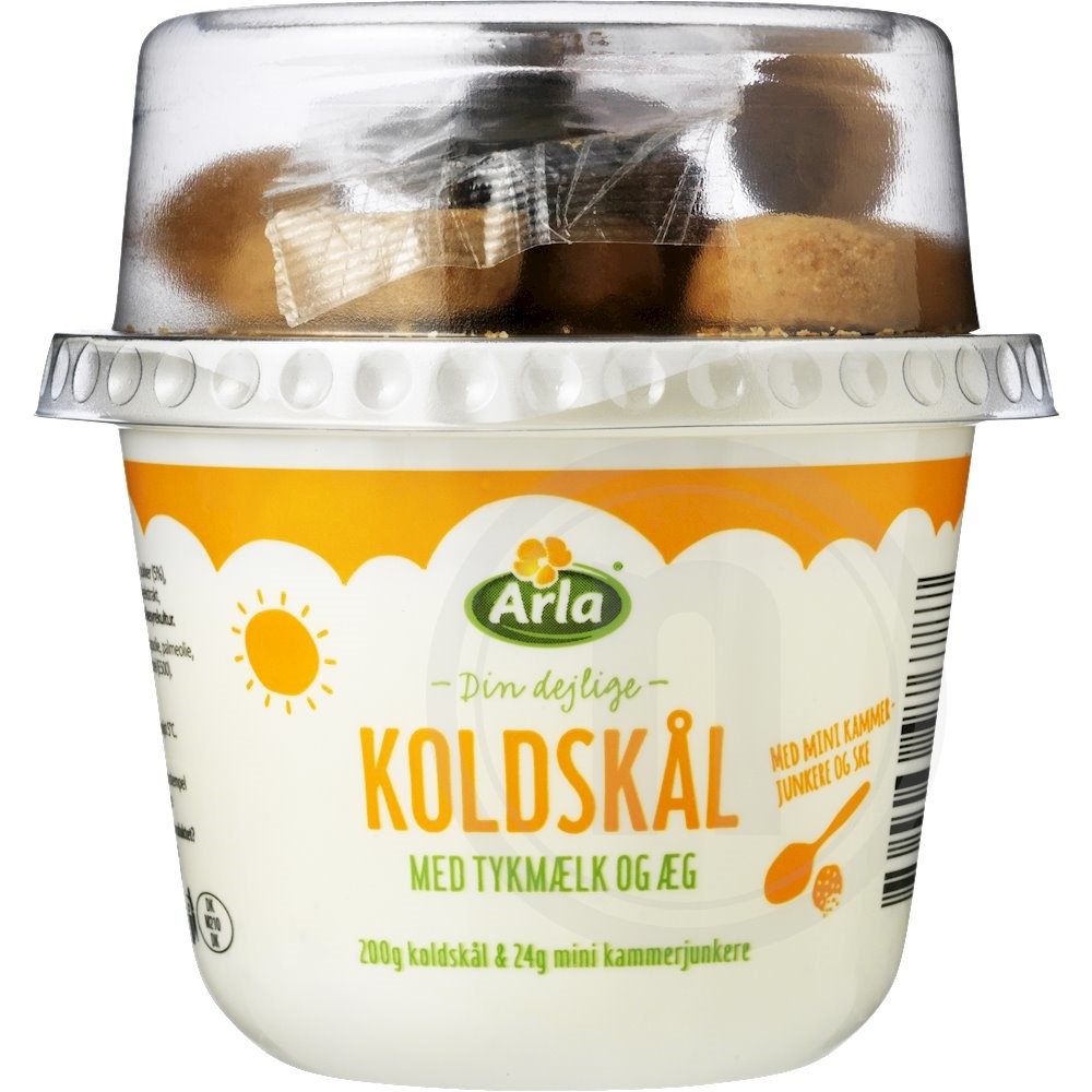 Arla Koldskål med kammerjunkere