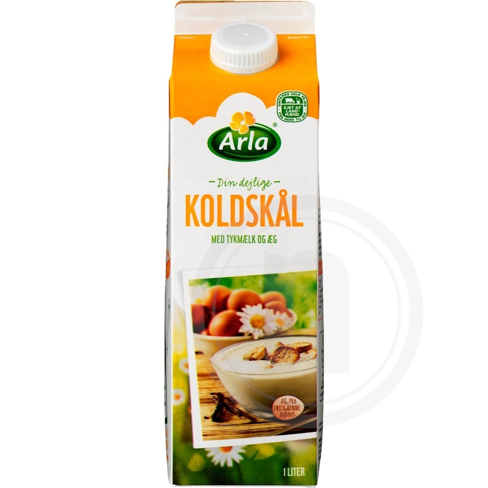 Koldskål med Tykmælk og Æg