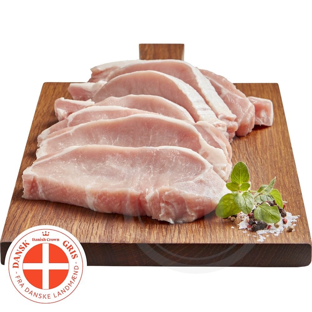 Danish Crown Koteletter af gris 1 kg