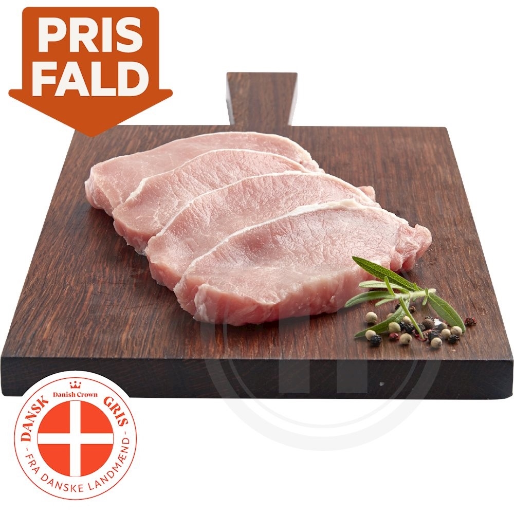 Koteletter af gris