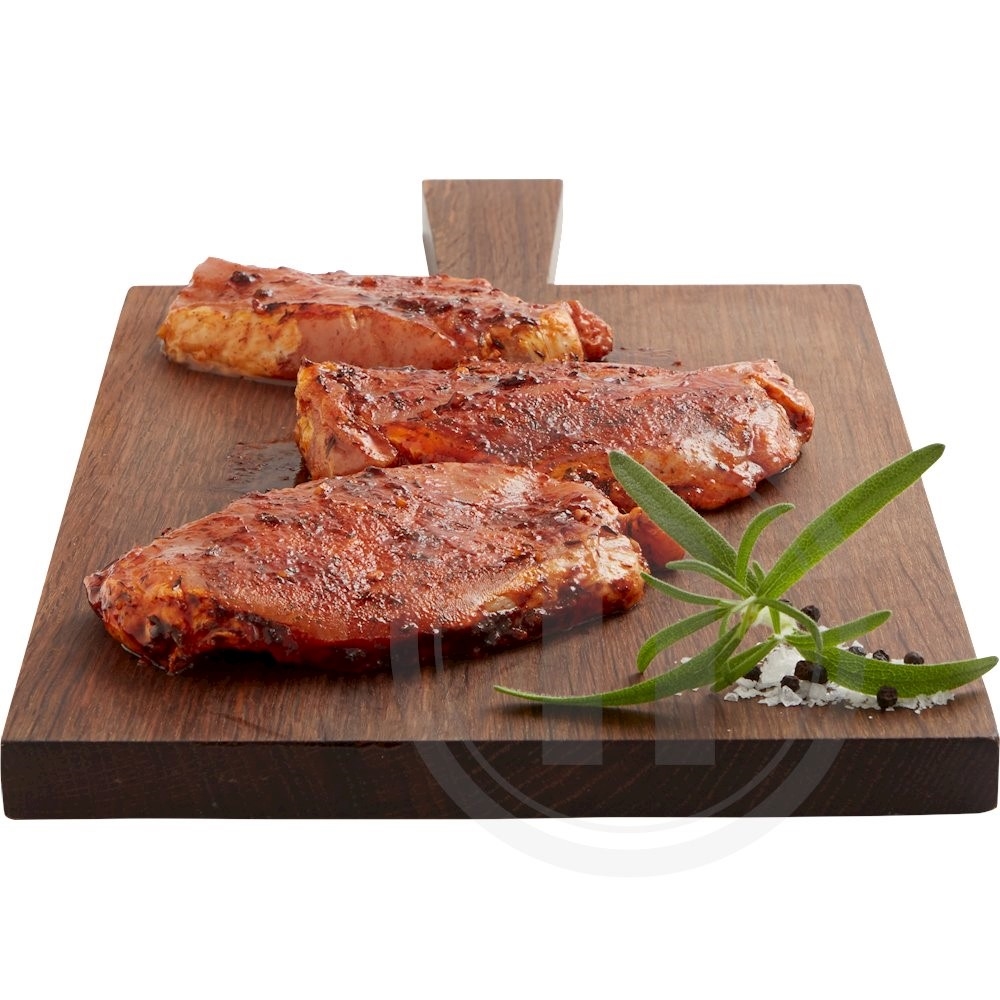 Koteletter marineret Gyros hvidløg