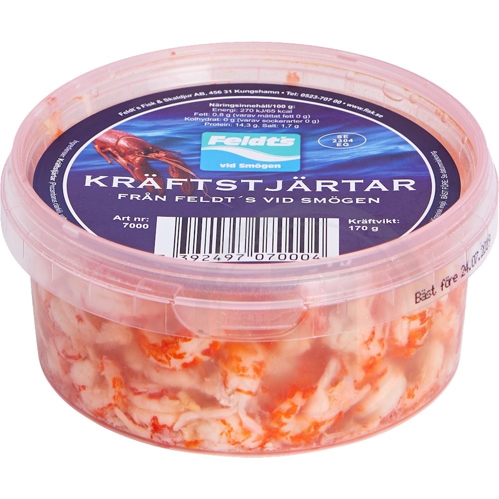 Feldt fisk & skaldyr Krebsehaler