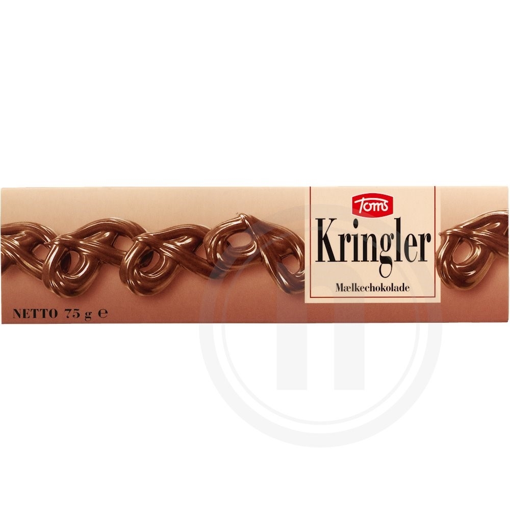 Kringler m. mælkechokolade
