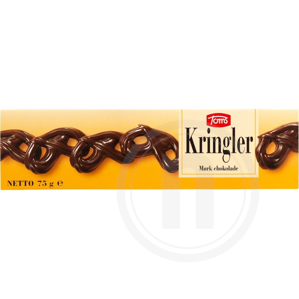 Toms Kringler m. mørk chokolade