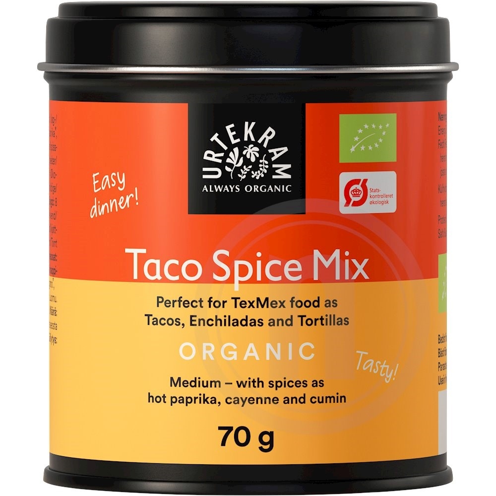 Krydderiblanding taco øko.