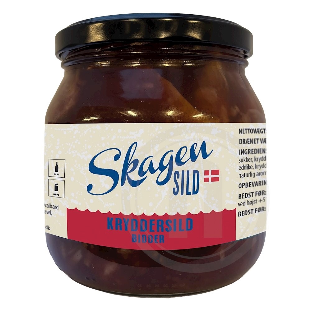 Kryddersild i bidder