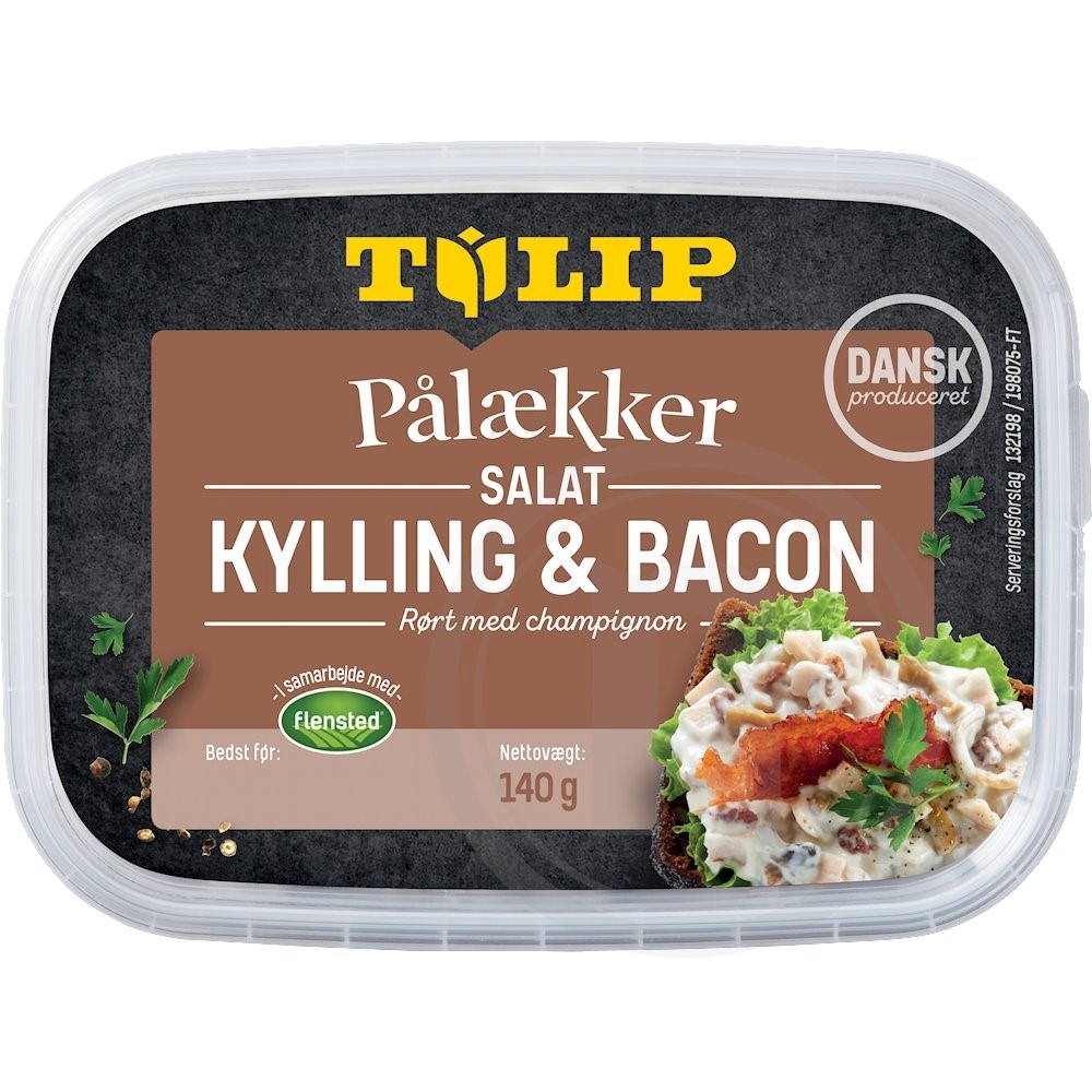 Kylling og bacon salat