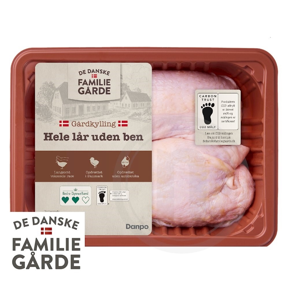 Danske Familiegårde Kyllinge Lårsteak 350 g
