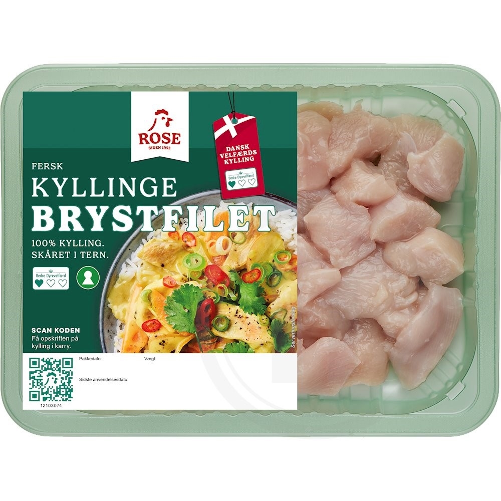Kyllingebrystfilet i tern