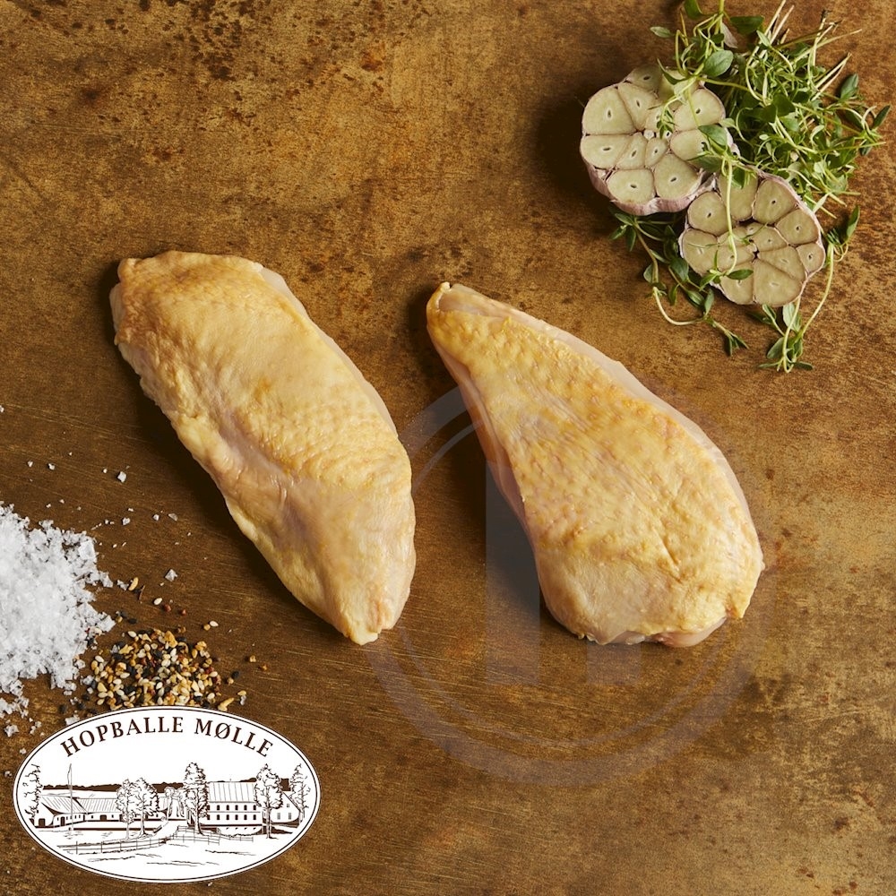 Kyllingebrystfilet m. skind
