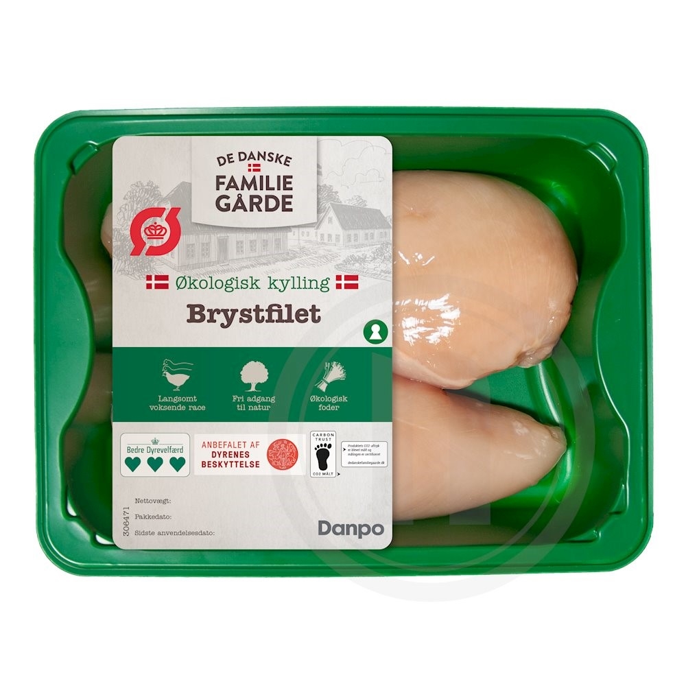 Kyllingebrystfilet øko.