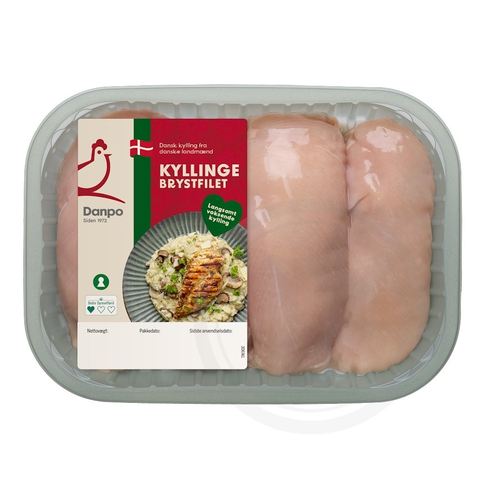 Danpo Kyllingebrystfilet 1,1 kg