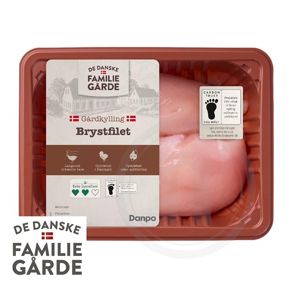 Danske Familiegårde Kyllingebrystfilet 280 g