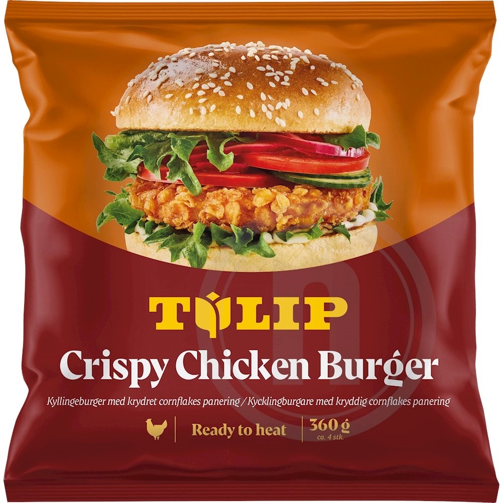 Kyllingeburger (crispy)