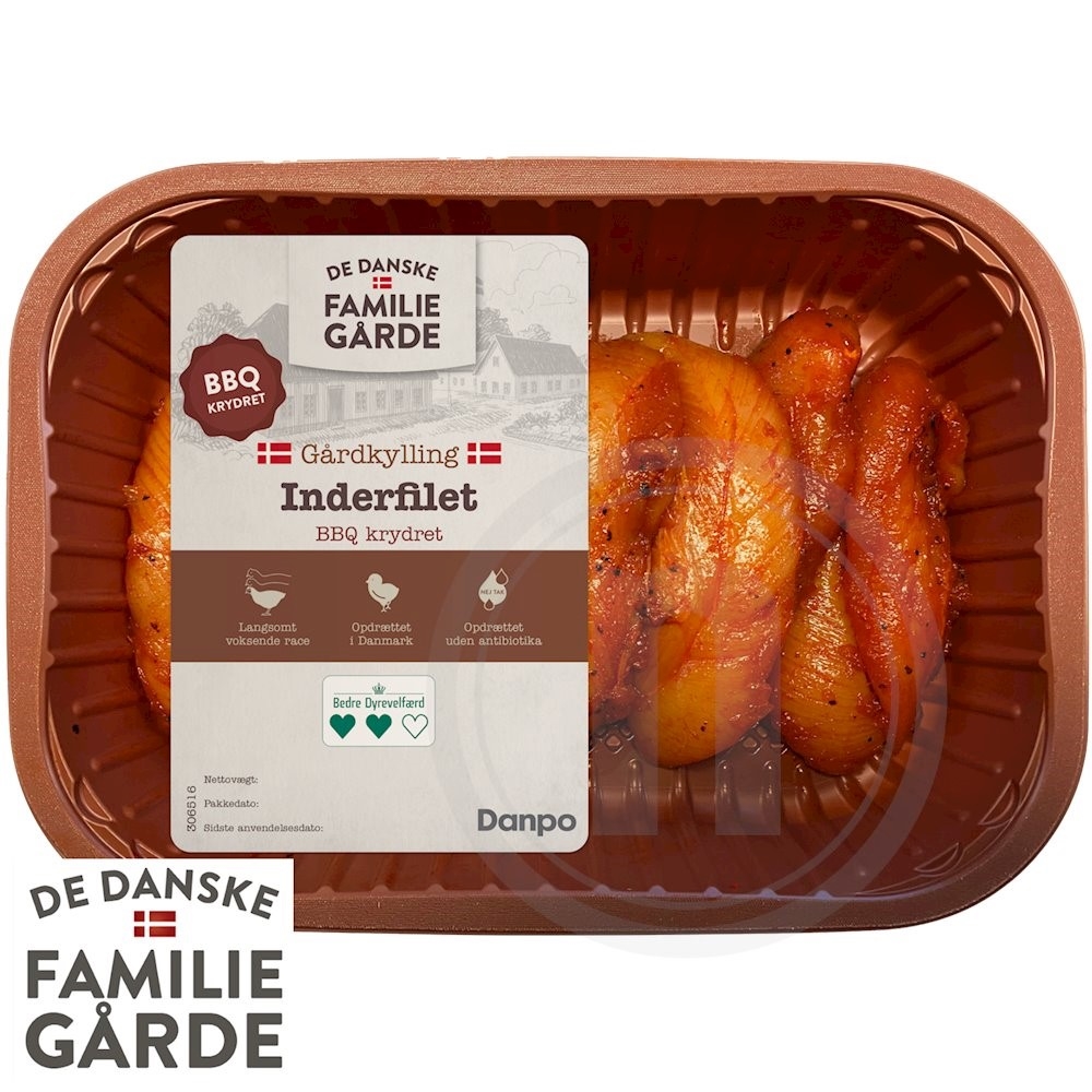 Kyllingeinderfilet med BBQ