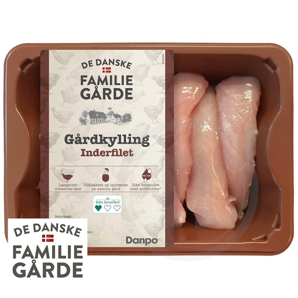 Gårdkylling Danske Kyllingeinderfilet
