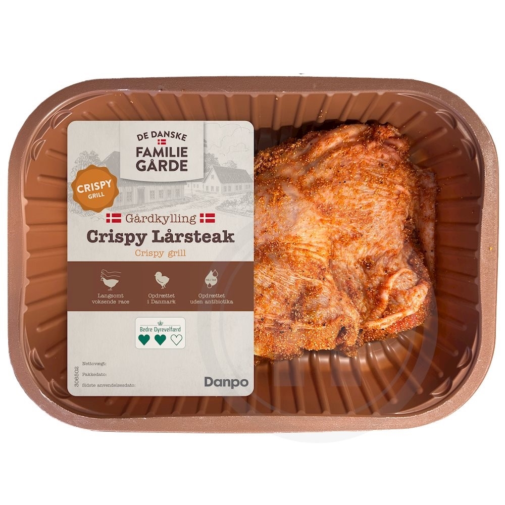 Kyllingelårsteak crispy
